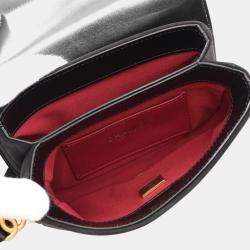 مملوكة مسبقًا Chanel Matelasse Shoulder Bag Leather Suede Black