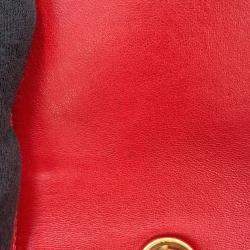 Pre Owned حقيبة كتف شانيل سلسلة ماتلاسي كوكو مارك ديانا جلد الحملان