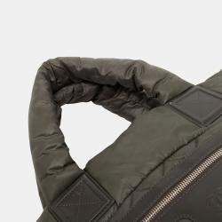 Pre Owned حقيبة شانيل كوكو كوكون نايلون مبطن صغيرة خضراء