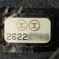 مملوكة مسبقًا Chanel Statement Medium Black Chevron Leather Flap Bag