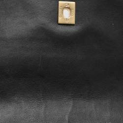 مملوكة مسبقًا Chanel Black Wild Stitch Surpique Quilted Leather Bag