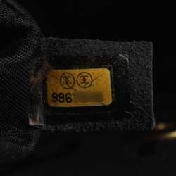 مملوكة مسبقًا Chanel Black Wild Stitch Surpique Quilted Leather Bag