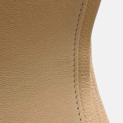 Pre Owned Chanel Matelasse Chain shoulder Bag Beige Caviar Leather Size 30