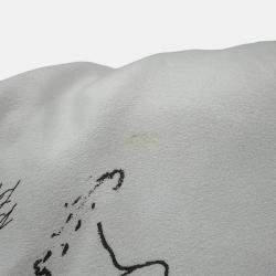 Pre Owned Chanel Matelasse Chain shoulder Bag Beige Caviar Leather Size 30