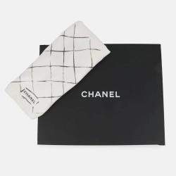 Pre Owned Chanel Matelasse Chain shoulder Bag Beige Caviar Leather Size 30