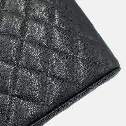 مملوكة مسبقًا Chanel Matelasse 2Waybag Black Caviar Leather