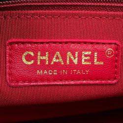 مملوكة مسبقًا Chanel Bowling Bag Black Caviar Leather Lambskin Size Large