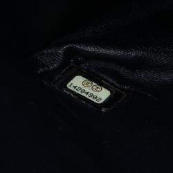 Pre Owned حقيبة شانيل فلاپ مزدوجة 2.55 ريإيشو جلد عجول معتق أزرق 227