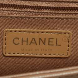 Pre Owned حقيبة شانيل بيج كافيار جلد مبطن بغطاء للأعمال التجارية