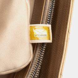 Pre Owned Chanel Brown Caviar Grand Shopping Tote