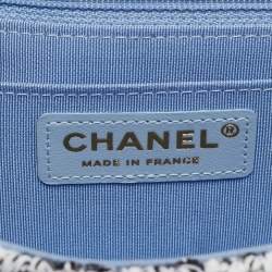 Pre Owned حقيبة شانيل ميني كلاسيك تويد وردي مبطن بقلاب