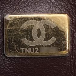 مملوكة مسبقًا حقيبة شانيل كوكو هاندل جلد كافيار مبطن أسود مقبض علوي كبير