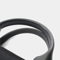 Pre Owned Chanel Deauville Small Tote Bag Canvas And Leather Black