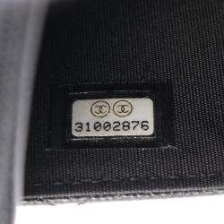 مملوكة مسبقًا Chanel Matelasse Shoulder Bag In Grained Calfskin Leather Black