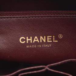 مملوكة مسبقًا حقيبة كتف شانيل كوكو مارك جلد أسود