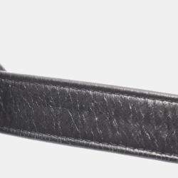 Pre Owned Chanel Boy Chanel Small Shoulder Bag Leather Lambskin Sheepskin Black