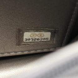 Pre Owned حقيبة كتف شانيل ماتلاس جلد فضي