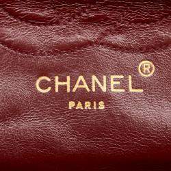 مملوكة مسبقًا حقيبة كتف سلسلة شانيل ماتلاسي كوكو مارك قلاب مزدوج جلد خروف أسود