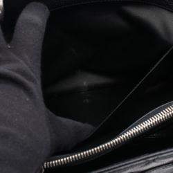 مملوكة مسبقًا حقيبة يد توت شانيل ماتلاسي غراند شوبنق جي اس تي جلد عجل أسود