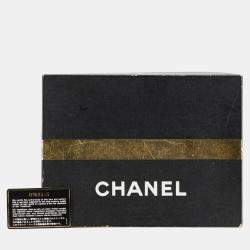 مملوكة مسبقًا حقيبة كتف شانيل سلسلة علامة كوكو مزدوجة رفرف 25 ماتيلاسي جلد حمل أسود