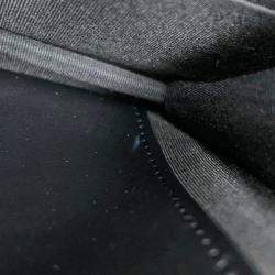 مملوكة مسبقًا Chanel Chain Wallet Boy Matelasse Coco Mark Black