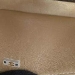 مملوكة مسبقًا Chanel Chain Shoulder Bag Matelasse Coco Mark Mini Enamel Black