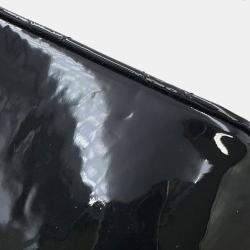 مملوكة مسبقًا Chanel Chain Shoulder Bag Matelasse Coco Mark Mini Enamel Black