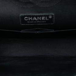 مملوكة مسبقًا Chanel Black Medium Smooth Calfskin Pure Double Flap
