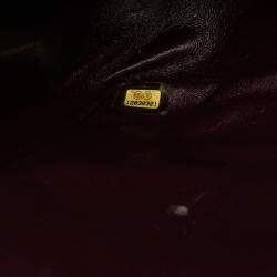 مملوكة مسبقًا حقيبة شانيل إصدارية 2.55 بمغلق مزدوج 227 جلد العجل الأسود القديم