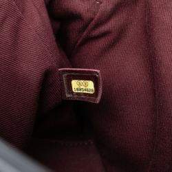 مملوكة مسبقًا حقيبة شانيل كو كو سبوران جلد بقري مبطن كبير اسكتلندا باريس أسود