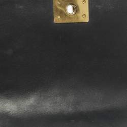 Pre Owned حقيبة شانيل بوي جلد وردي مبطن متوسطة بقلاب