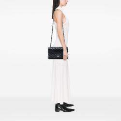 مملوكة مسبقًا Chanel Black Jumbo Classic Lambskin Double Flap