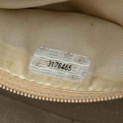 Pre Owned Chanel Brown Triple CC Lambskin Tassel Chain Camera Bag