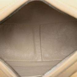 Pre Owned Chanel Brown Triple CC Lambskin Tassel Chain Camera Bag