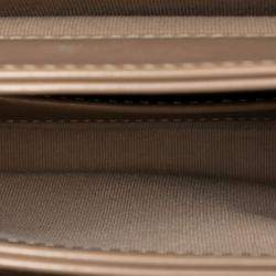 Pre Owned Chanel Brown Mini Shiny Calfskin My Sweet CC Flap