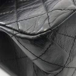 مملوكة مسبقًا Chanel Reissue 2.55 Black Calf Leather Shoulder Bag