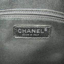 Pre Owned حقيبة كتف شانيل ماتيلسي سلسلة عجول محبب زرقاء