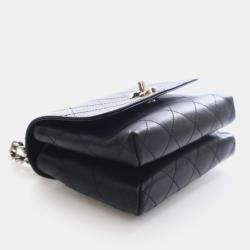 مملوكة مسبقًا Chanel Small Calfskin Double Pocket Top Handle