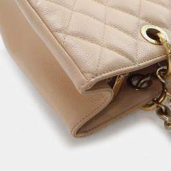 Pre Owned Chanel Caviar Grand Shopping Tote