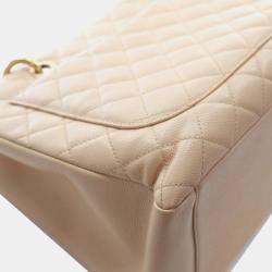 Pre Owned Chanel Caviar Grand Shopping Tote