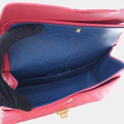 Pre Owned Chanel Chevron Sheepskin Reissue 2.55 Flap Bag 225