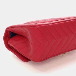 Pre Owned Chanel Chevron Sheepskin Reissue 2.55 Flap Bag 225