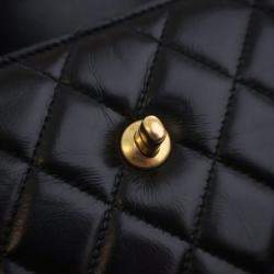 Pre Owned Chanel Nano Calfskin Kelly Shopper