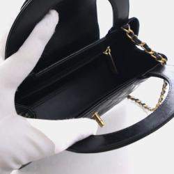 Pre Owned Chanel Nano Calfskin Kelly Shopper