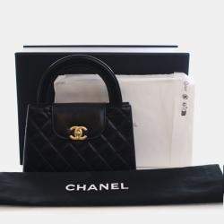 Pre Owned Chanel Nano Calfskin Kelly Shopper
