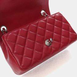 Pre Owned حقيبة شانيل صغيرة كافيار مستطيلة كلاسيكية غطاء علوي