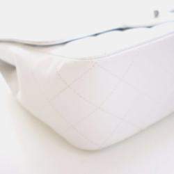 Pre Owned Chanel Jumbo Caviar Classic Single Flap Bag