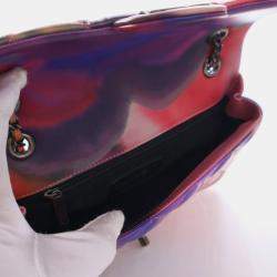 Pre Owned Chanel Mini Lambskin Flower Power Flap Bag