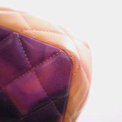 Pre Owned Chanel Mini Lambskin Flower Power Flap Bag