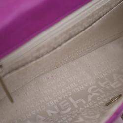 Pre Owned Chanel Vintage Medium Lambskin Classic Single Flap Bag